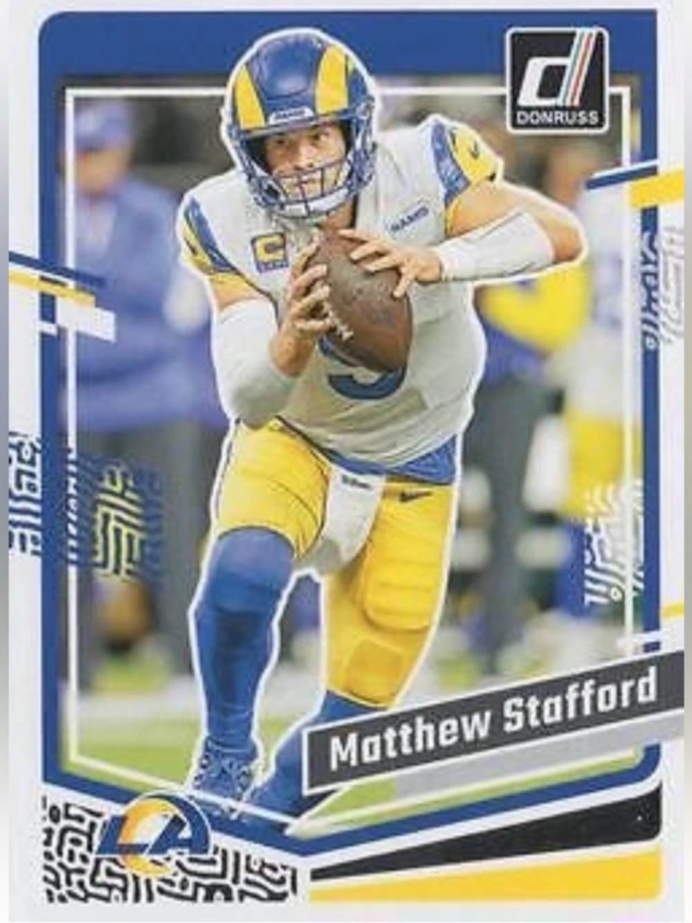 Matthew Stafford 2023 Panini Los Angelas Rams NFL Football Card